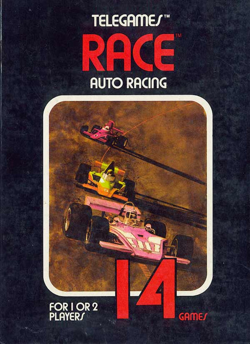 Telegames Race Auto Racing (Atari 2600) - for just $0! 