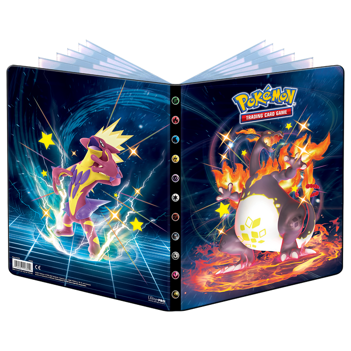 Ultra PRO: 9-Pocket Portfolio - Sword & Shield (Shiny Toxtricity & Shiny Gigantimax Charizard) - Just $0! Shop now at Retro Gaming of Denver