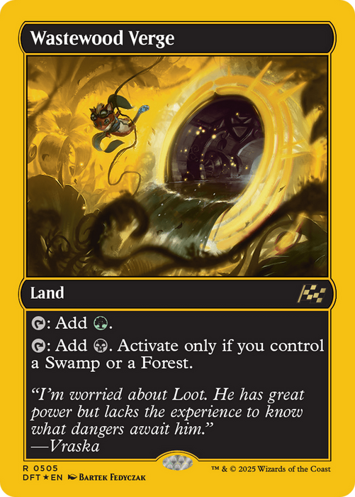 Wastewood Verge (DFT-505) - Aetherdrift Foil - for just $3.70! 