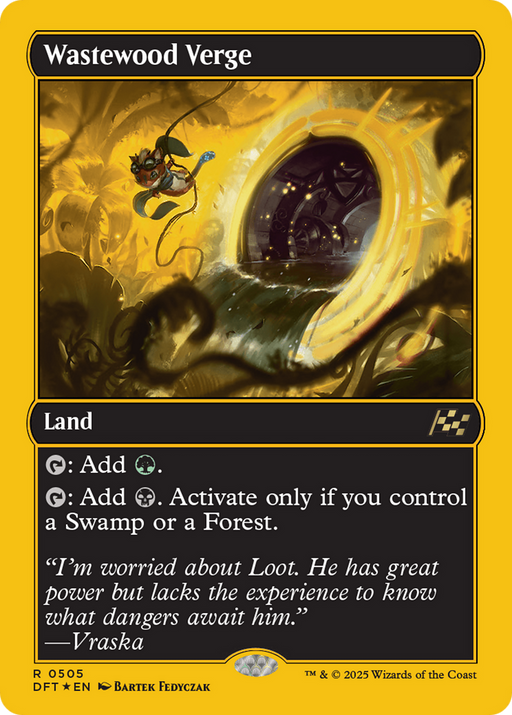 Wastewood Verge (DFT-505) - Aetherdrift Foil - for just $3.98! 