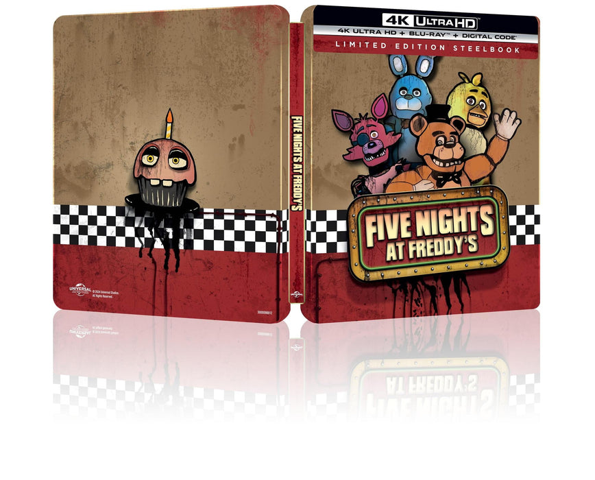 Five Nights at Freddy's - Limited Edition Steelbook (4K Ultra HD + Blu-ray + Digital) - for just $39.99! 
