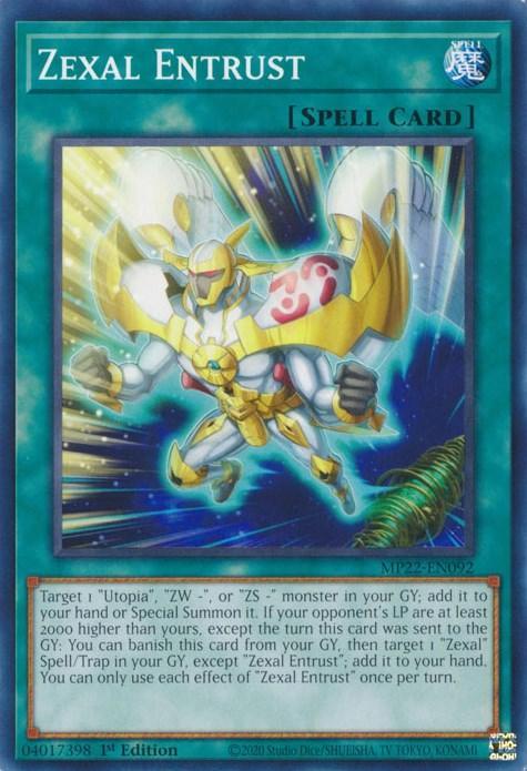Zexal Entrust [MP22-EN092] Common - for just $0.10! 