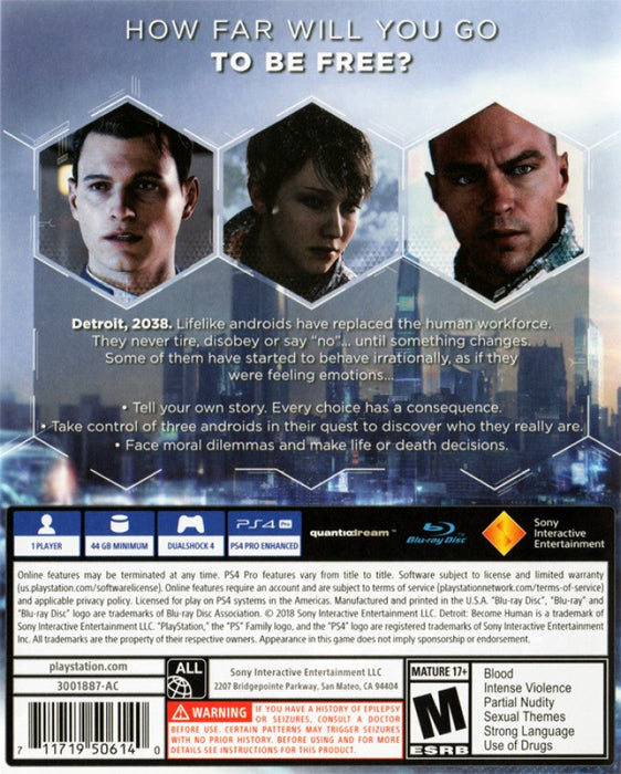 Detroit: Become Human – PlayStation 4 (PS4) - for just $8.99! 