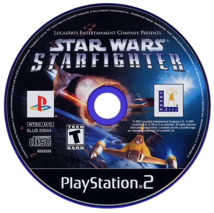 Star Wars: Starfighter – PlayStation 2 (PS2) - for just $6.99! 