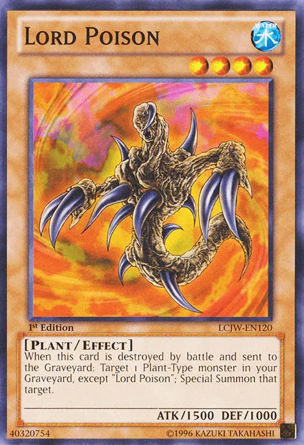 Lord Poison [LCJW-EN120] Common - for just $0.25! 