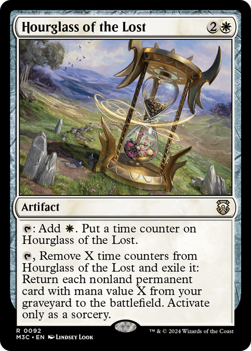 Hourglass of the Lost (Ripple Foil) [Modern Horizons 3 Commander] - Just $5.70! Shop now at Retro Gaming of Denver