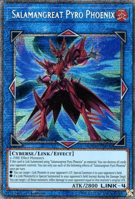 Salamangreat Pyro Phoenix (Starlight Rare) [CHIM-EN039] Starlight Rare - for just $20.35! 