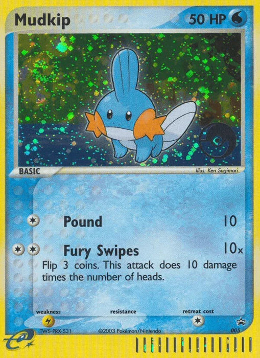 Mudkip (005) [Nintendo: Black Star Promos] - for just $600! 