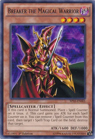 Breaker the Magical Warrior [BP03-EN005] Rare - for just $0.45! 