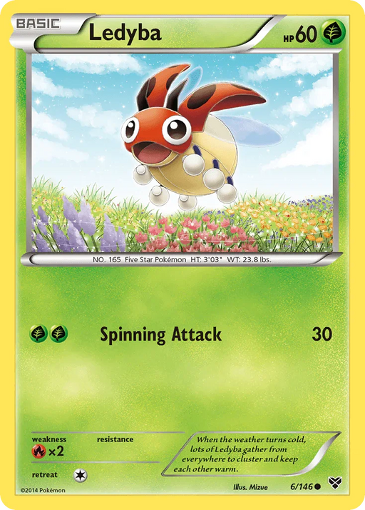 Ledyba (6/146) [XY: Base Set] - for just $0.10! 