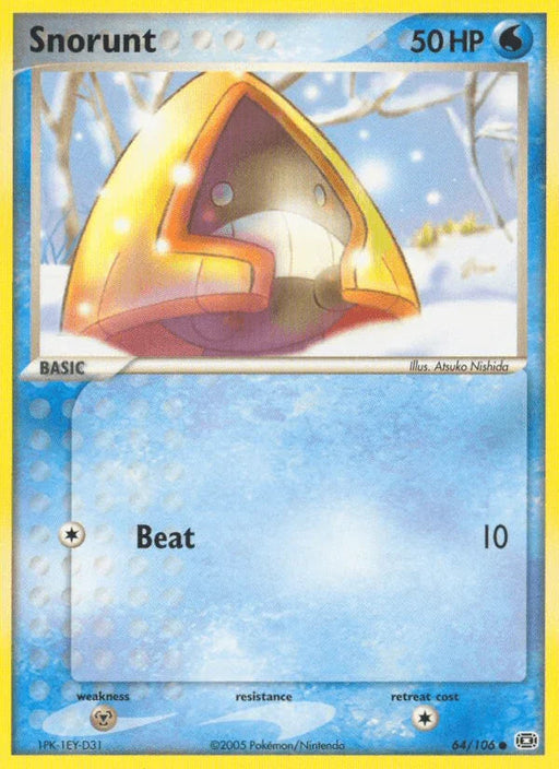 Snorunt (64/106) [EX: Emerald] - for just $0.30! 
