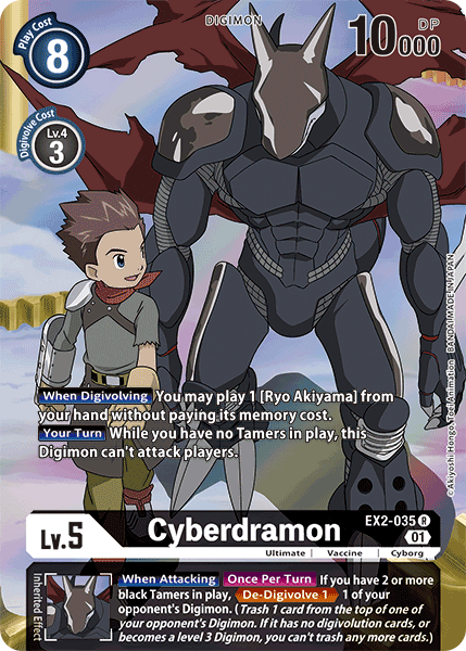 Cyberdramon [EX2-035] (Alternate Art) [Digital Hazard] - Just $2.65! Shop now at Retro Gaming of Denver