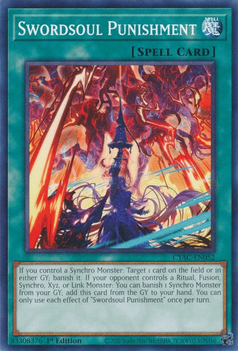 Swordsoul Punishment [CYAC-EN052] Common - for just $0.10! 