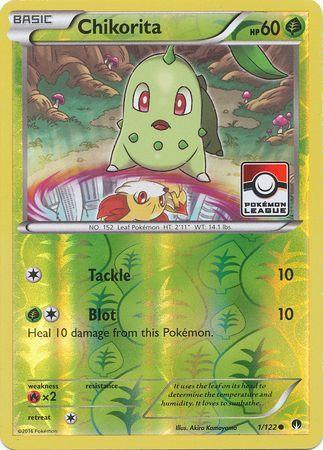 Chikorita (1/122) (League Promo) [XY: BREAKpoint] - for just $3.45! 