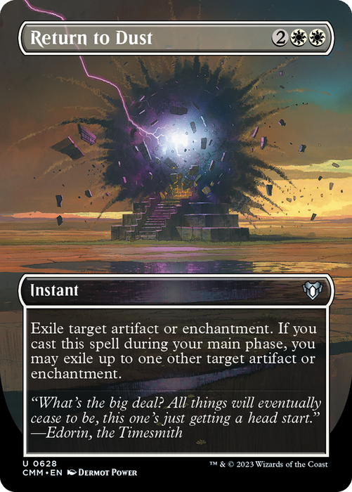 Return to Dust (CMM-628) - Commander Masters (Borderless) - for just $0.08! 