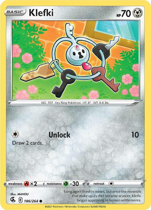 Klefki (186/264) [Sword & Shield: Fusion Strike] - for just $0.10! 