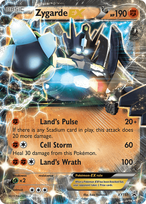 Zygarde EX (XY151) [XY: Black Star Promos] - for just $1.65! 