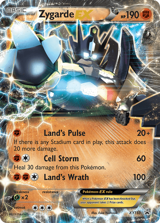 Zygarde EX (XY151) [XY: Black Star Promos] - for just $1.65! 