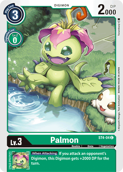 Palmon [ST4-04] [Starter Deck: Giga Green] - Just $0.09! Shop now at Retro Gaming of Denver