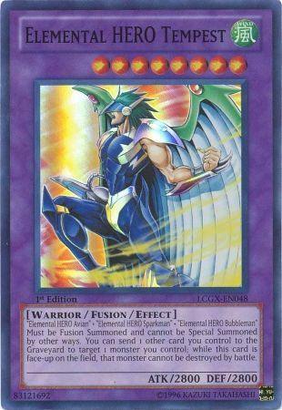 Elemental HERO Tempest [LCGX-EN048] Super Rare - for just $0.80! 
