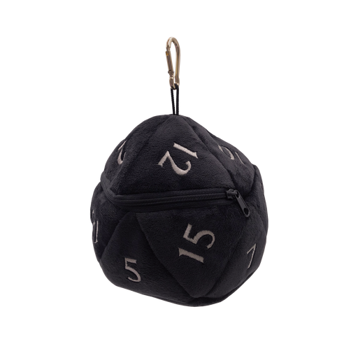 Ultra PRO: Dice Bag - Plush D20 (Black) - for just $0! 
