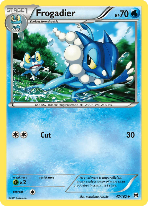Frogadier (47/162) [XY: BREAKthrough] - for just $0.10! 