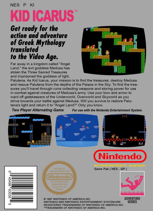 Kid Icarus – Nintendo Entertainment System (NES) - for just $24.99! 