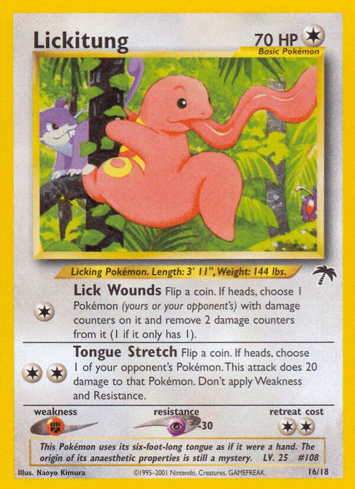 Lickitung (16/18) [Southern Islands] - for just $14.45! 