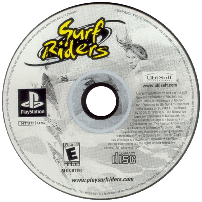 Surf Riders – PlayStation 1 (PS1) - for just $5.99! 
