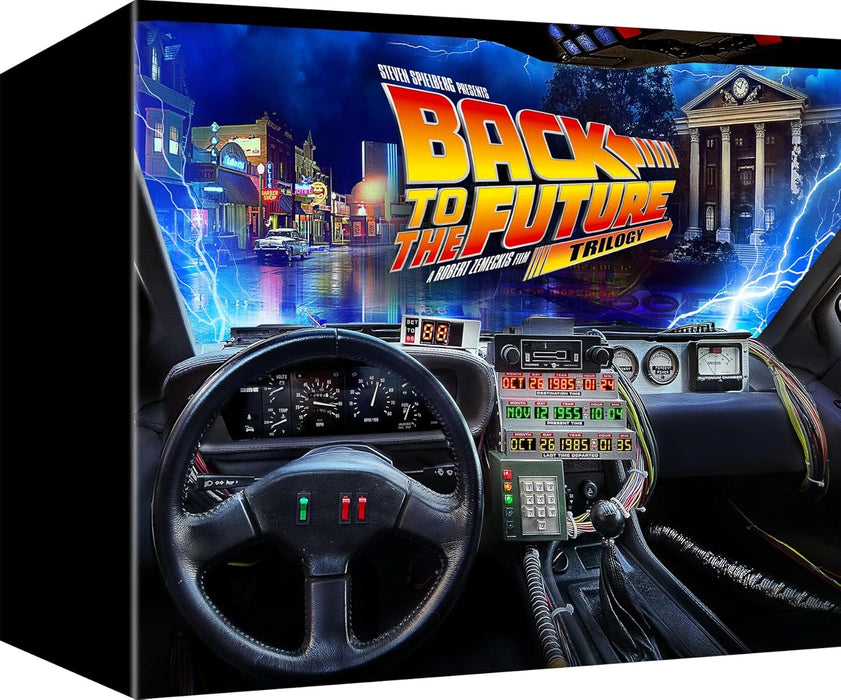 Back to the Future Trilogy: 40th Anniversary Limited Edition Steelbook Giftset (4K Ultra HD + Blu-ray + Digital) - for just $189.99! 