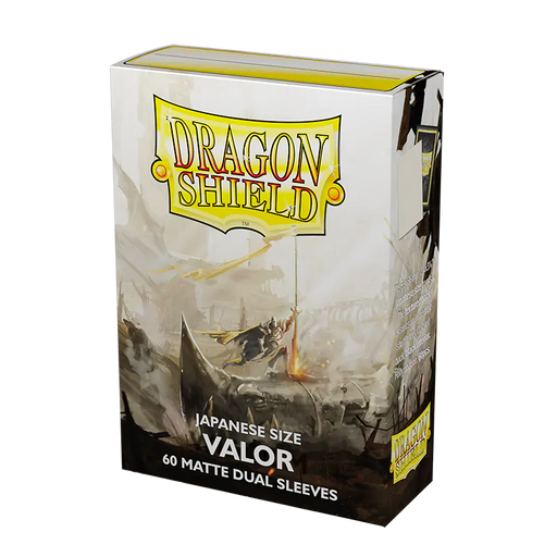 Dragon Shield: Japanese Size 60ct Sleeves - Valor (Dual Matte) - Just $0! Shop now at Retro Gaming of Denver