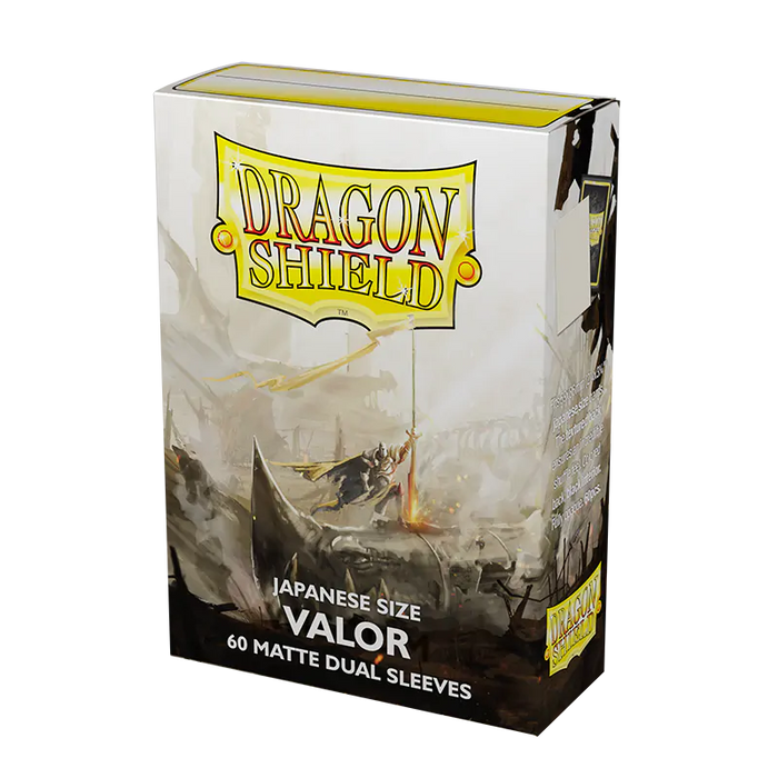 Dragon Shield: Japanese Size 60ct Sleeves - Valor (Dual Matte) - Just $0! Shop now at Retro Gaming of Denver