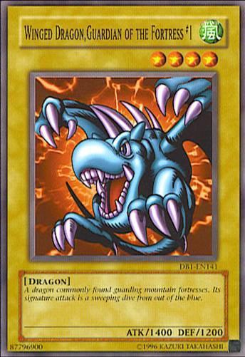 Winged Dragon, Guardian of the Fortress #1 [DB1-EN141] Common - for just $0.20! 