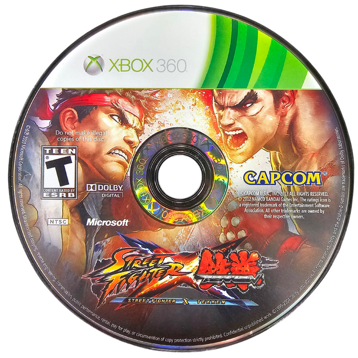 Street Fighter X Tekken Special Edition – Xbox 360 (X360) - for just $24.99! 