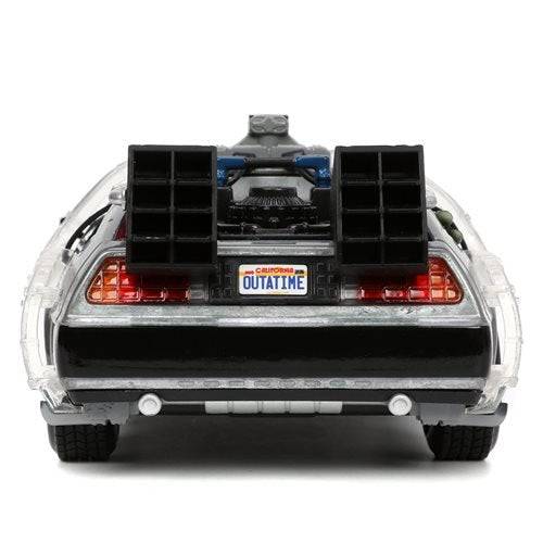 Back to the Future 1 Time Machine with Light 1:24 Scale Die-Cast Metal Vehicle - Just $25.09! Shop now at Retro Gaming of Denver