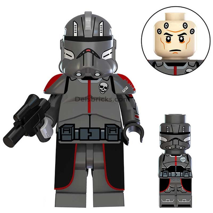Echo: The Bad Batch Star Wars Minifigures (Lego-Compatible Minifigures) - Premium Lego Star Wars Minifigures - Just $3.99! Shop now at Retro Gaming of Denver