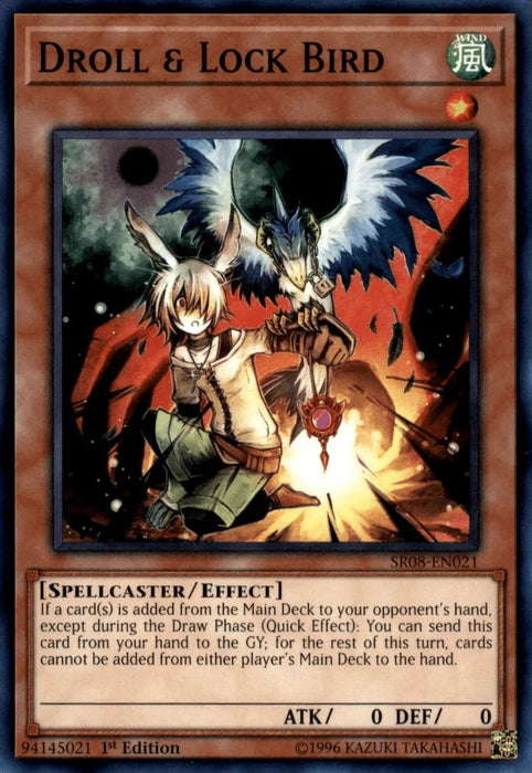 Droll & Lock Bird [SR08-EN021] Common - for just $0.55! 
