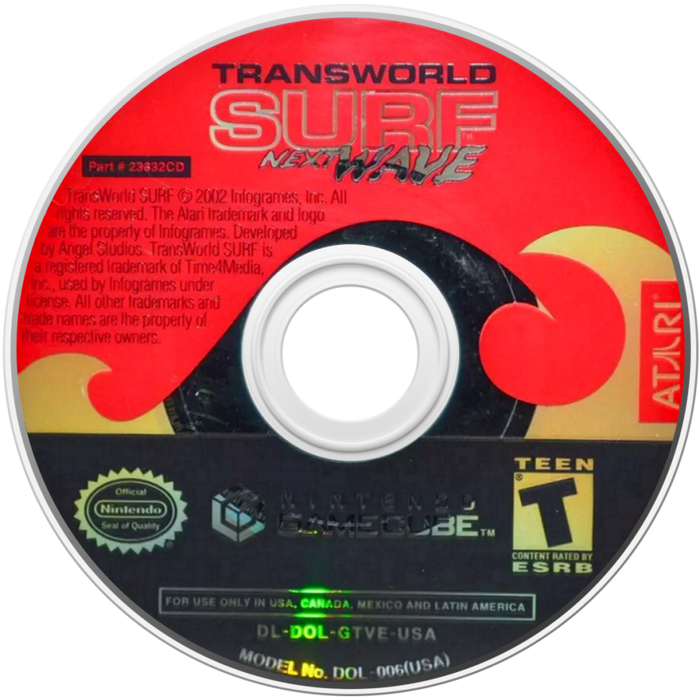 Transworld Surf: Next Wave – GameCube (GC) - for just $13.99! 