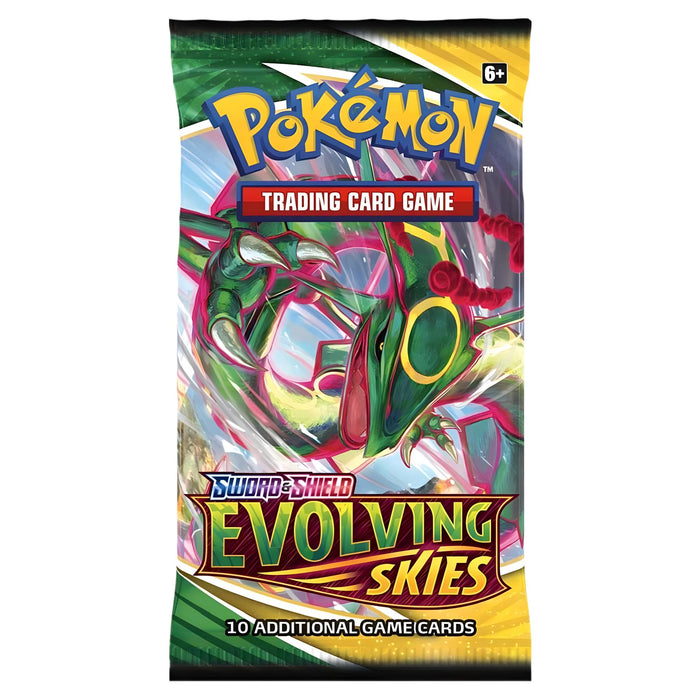 Pokemon TCG: Sword & Shield-Evolving Skies Booster Pack [10 Cards] - for just $50.99! 