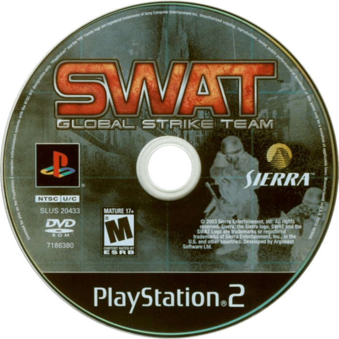 SWAT: Global Strike Team – PlayStation 2 (PS2) - for just $5.99! 