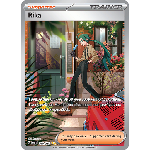 Rika (258/182) [Scarlet & Violet: Paradox Rift] - Just $3.35! Shop now at Retro Gaming of Denver