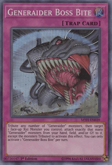 Generaider Boss Bite [MYFI-EN039] Super Rare - for just $0.10! 