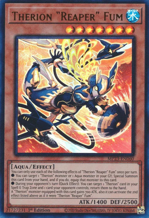 Therion "Reaper" Fum [MP23-EN060] Ultra Rare - for just $0.10! 