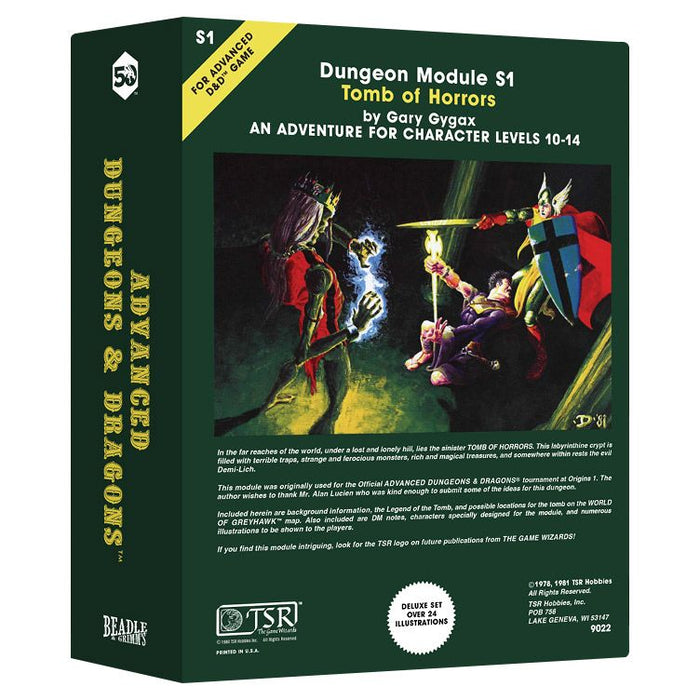 Classic Module Dice Collection: Tomb of Horrors - Just $45! Shop now at Retro Gaming of Denver