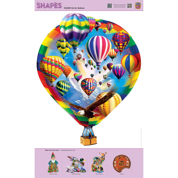 Shapes - Hot Air Balloons 500 Piece Jigsaw Puzzle - Just $14.99! Shop now at Retro Gaming of Denver