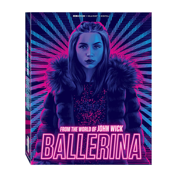 Ballerina: From The World Of John Wick - Limited Edition Lenticular Steelbook (4K UHD + Blu-ray + Digital) - for just $69.99! 