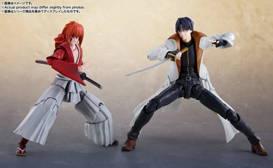 S.H.Figuarts Shinomori Aoshi Rurouni Kenshin Figure - for just $119.99! 
