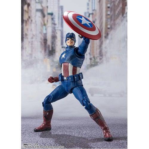 Bandai Avengers Infinity Captain America S.H.Figuarts Action Figure - Just $94.49! Shop now at Retro Gaming of Denver