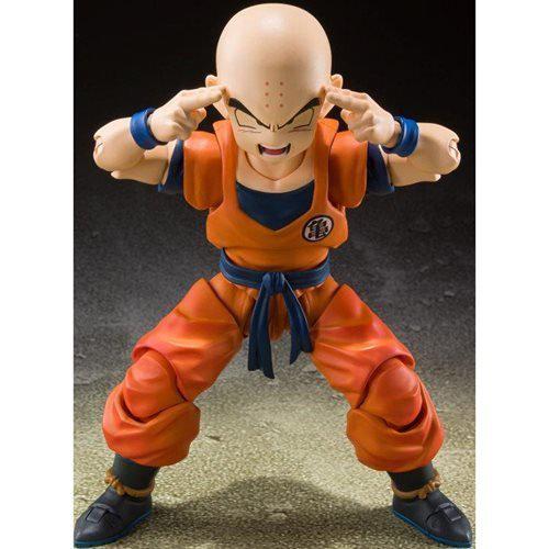 Bandai Dragon Ball Z Krillin Earth's Strongest Man S.H.Figuarts Action Figure - Just $60.10! Shop now at Retro Gaming of Denver