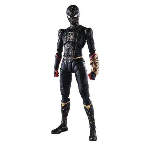 Bandai Spider-Man No Way Home Spider-Man Black & Gold S.H.Figuarts Action Figure - Just $113.49! Shop now at Retro Gaming of Denver